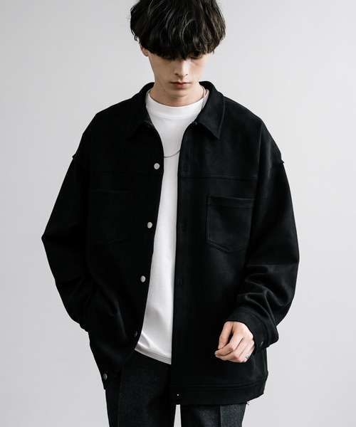 thirdmagazine オーバーサイズ CPOジャケット 黒 サードマガジン thirdmagazine オーバーサイズ CPOジャケット 黒 サードマガジン