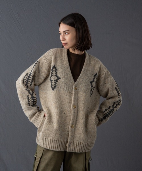 送料込】PENDLETON ロングニットカーデガン メンズ｜ファッション