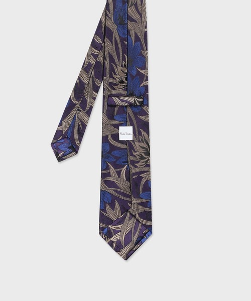 Paul Smith ネクタイ フラワーパターン タイ「240107 552MT