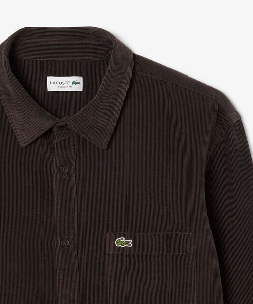 LACOSTE（ラコステ） シャツ エッセンシャルコーデュロイシャツ メンズ