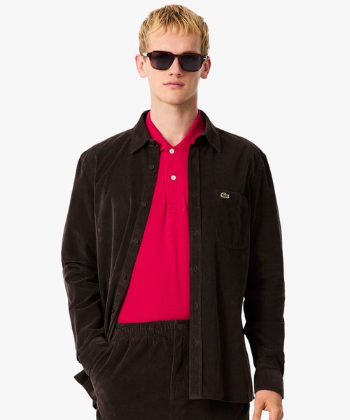 LACOSTE（ラコステ） シャツ エッセンシャルコーデュロイシャツ メンズ