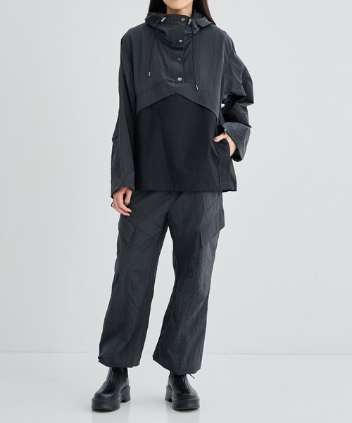 IHNN アウター 「IHNN/イン」NYLON STITCH ANORAK/ナイロンステッチ 