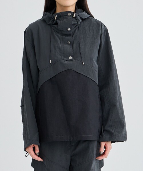 IHNN アウター 「IHNN/イン」NYLON STITCH ANORAK/ナイロンステッチ 