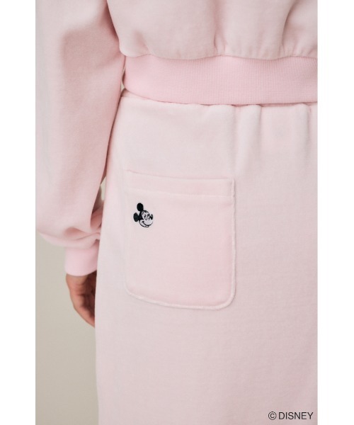 Disney SERIES CREATED by MOUSSY タイトスカート Disney SERIES CREATED by MOUSSY スカート MD VELOUR