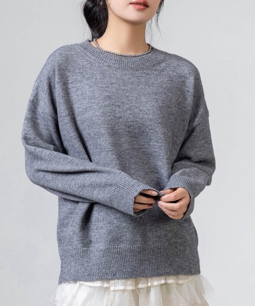 DAY CLOSET ニット セーター キラキラ レディース 長袖ドレッシー