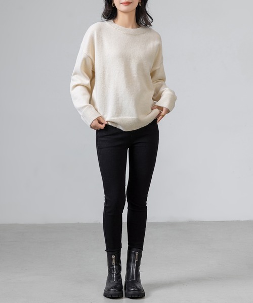 DAY CLOSET ニット セーター キラキラ レディース 長袖ドレッシー