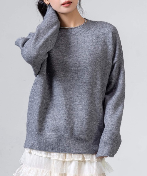 DAY CLOSET ニット セーター キラキラ レディース 長袖ドレッシー