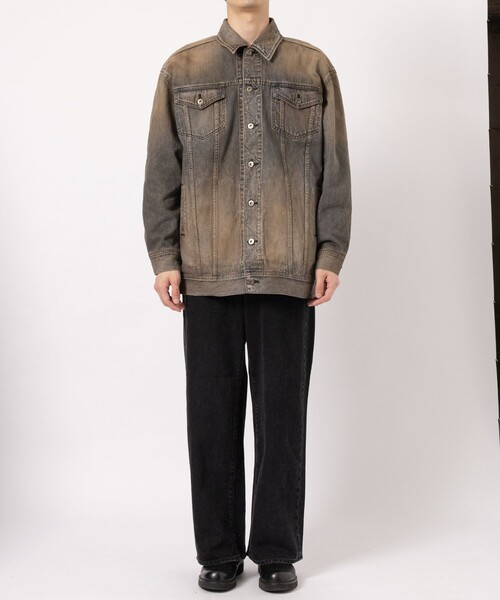デニムジャケット gジャン 「JUHA/ユハ」RUST DENIM JACKET メンズの画像