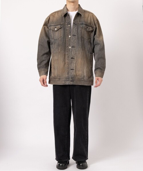 デニムジャケット gジャン 「JUHA/ユハ」RUST DENIM JACKET メンズの画像
