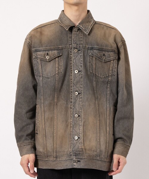 デニムジャケット gジャン 「JUHA/ユハ」RUST DENIM JACKET メンズの画像