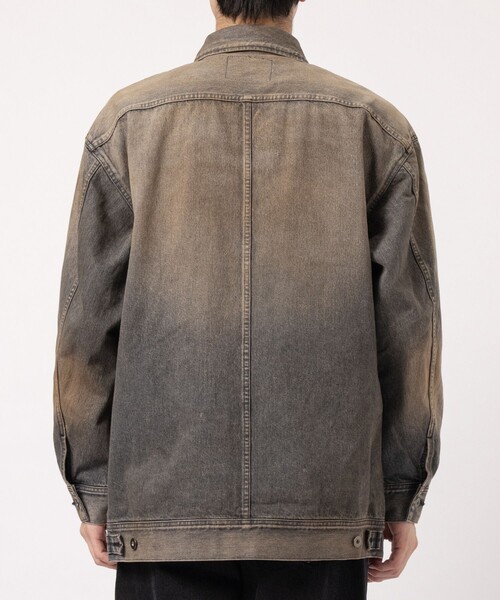 デニムジャケット gジャン 「JUHA/ユハ」RUST DENIM JACKET メンズの画像
