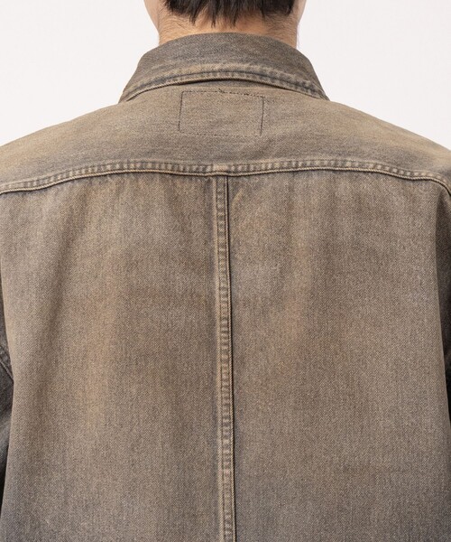デニムジャケット gジャン 「JUHA/ユハ」RUST DENIM JACKET メンズの画像