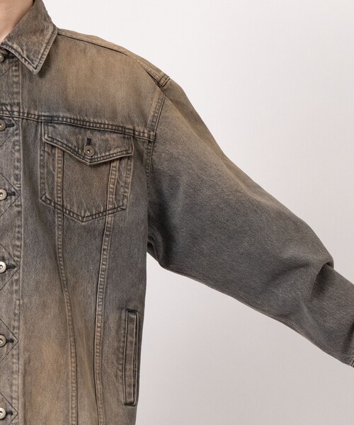 デニムジャケット gジャン 「JUHA/ユハ」RUST DENIM JACKET メンズの画像