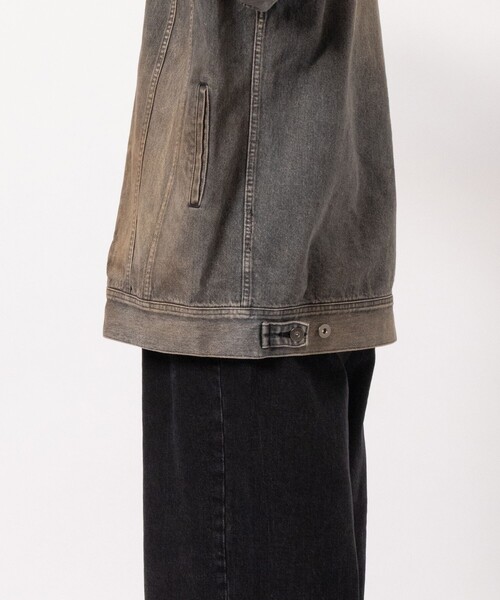 デニムジャケット gジャン 「JUHA/ユハ」RUST DENIM JACKET メンズの画像