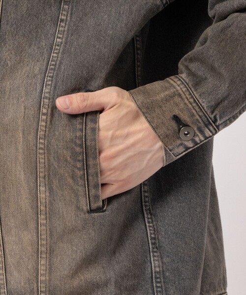 デニムジャケット gジャン 「JUHA/ユハ」RUST DENIM JACKET メンズの画像