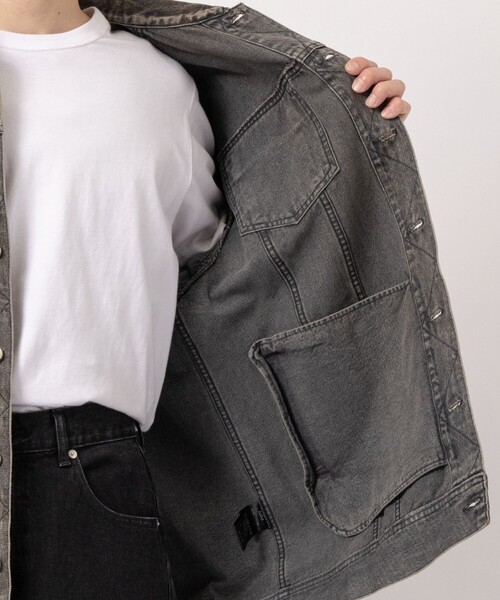 デニムジャケット gジャン 「JUHA/ユハ」RUST DENIM JACKET メンズの画像
