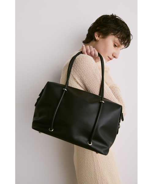 un/neu ボストンバッグ 2WAYナローハンドルスクエアボストン