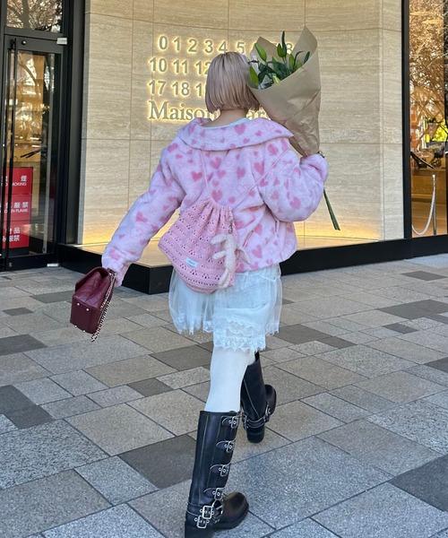 Alley Tokyo ダッフルコート コート ふわもこダッフル レディース