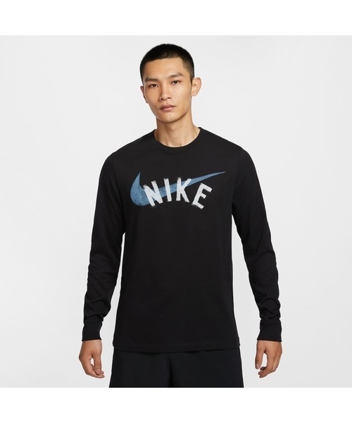 00s NIKE ナイキ 袖スウォッシュロゴ リンガー 黒 ロンT 長袖Tシャツ 181565376.jpg?cmsp_timestamp=