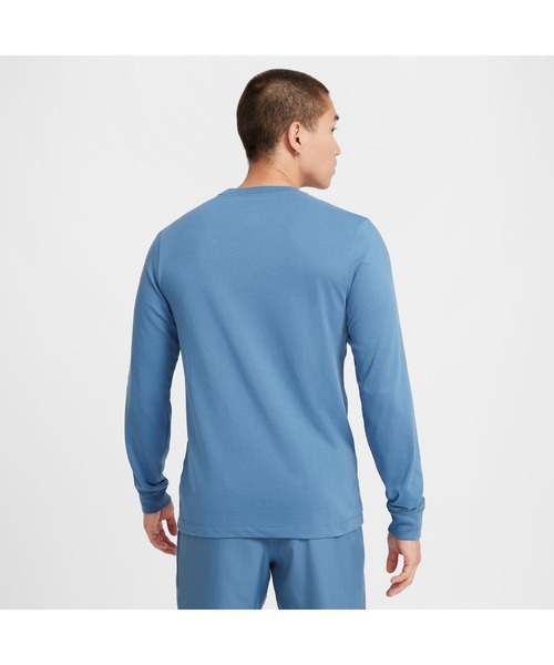 フェデラー　Nike Dri-FIT 水色 Vネック Tシャツ L 70s USA製 NIKEナイキ Vネック Tシャツ 青 L - Sixpacjoe Web Shop