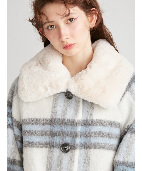 FURFUR（ファーファー） ステンカラーコート ONE SIZE パープル