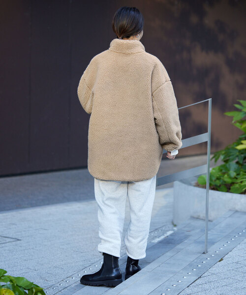 SLOBE IENA（スローブイエナ） ナイロンブルゾン FREE ブラウン