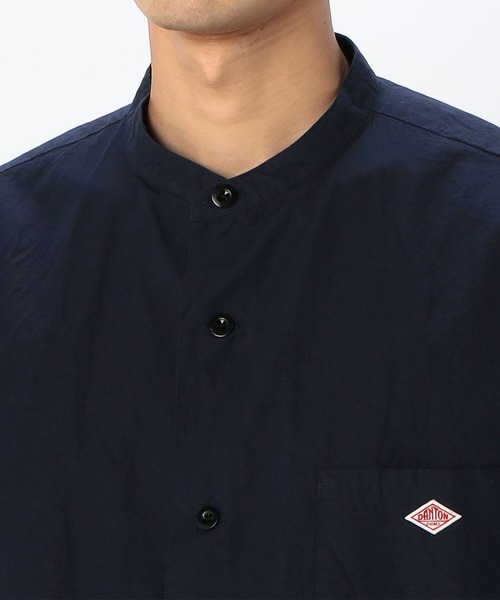 【おすし】DANTON ネイビー 半袖シャツ 42 Danton 「DANTON」 半袖シャツ 42 ネイビー メンズ : ZOZOTOWN