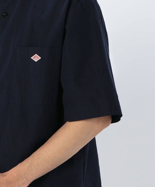 【おすし】DANTON ネイビー 半袖シャツ 42 Danton 「DANTON」 半袖シャツ 42 ネイビー メンズ : ZOZOTOWN