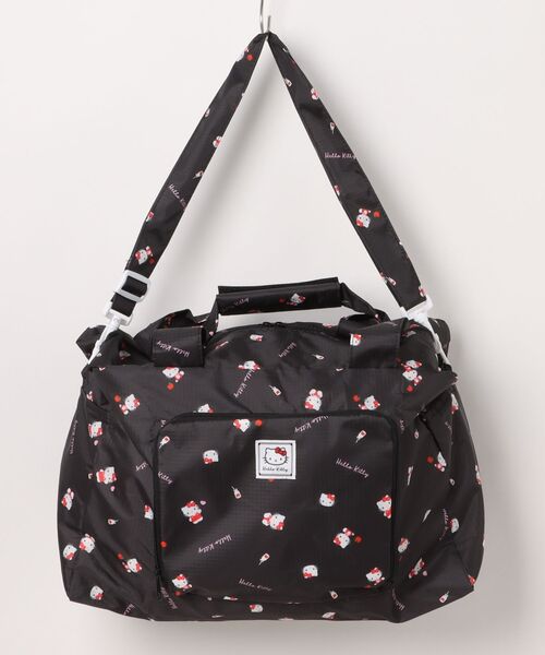 ハローキティ エナメル ミニボストン キルティング ヒョウ柄 ハロー