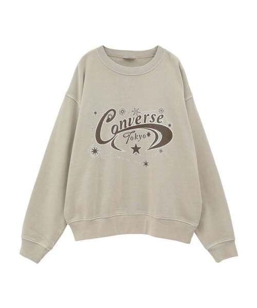 トレーナー スウェット PIGMENT DYE CONSTELLATION PRINT SWEAT レディース メンズ