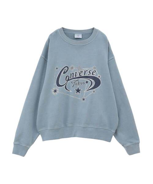 CONVERSE TOKYO トレーナー スウェット PIGMENT DYE CONSTELLATION 