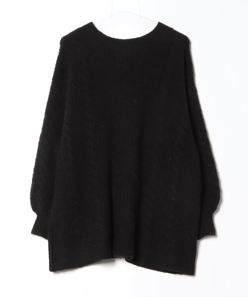 「EATME」 ニットカーディガン FREE ブラック レディース_画像2