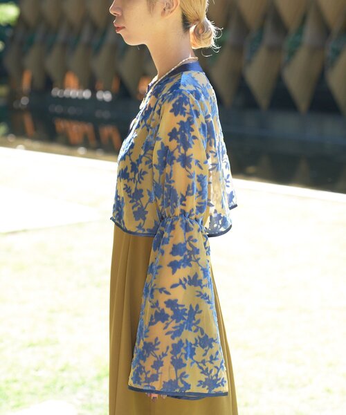 CIAOPANIC（チャオパニック） ワンピース 「マルチWAY」ベロアフラワー