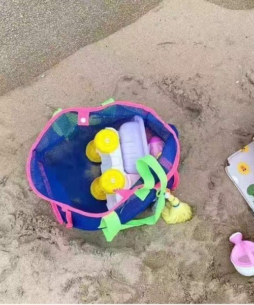 トートバッグ 「A4収納可能」目玉メッシュトートバッグ ビーチ プール トラベル レディース | ブランド登録なし | 09