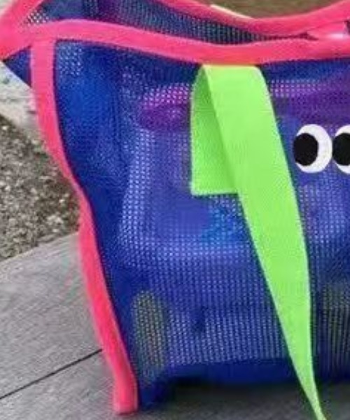 トートバッグ 「A4収納可能」目玉メッシュトートバッグ ビーチ プール トラベル レディース | ブランド登録なし | 11