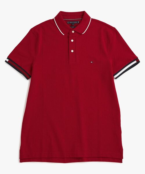 TOMMY HILFIGER（トミー・ヒルフィガー） ポロシャツ フラッグカフ