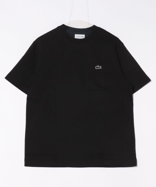 LACOSTE（ラコステ） tシャツ アウトラインクロックポケットTシャツ