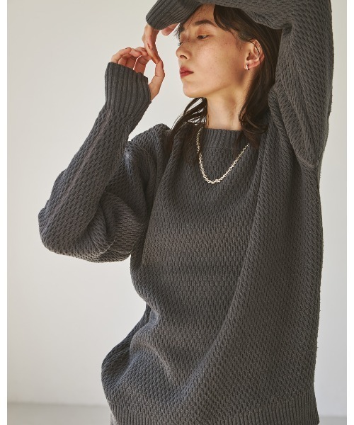「TODAYFUL」 長袖ニット ONE SIZE オートミール レディース TODAYFUL 「TODAYFUL」 長袖ニット ONE SIZE オートミール