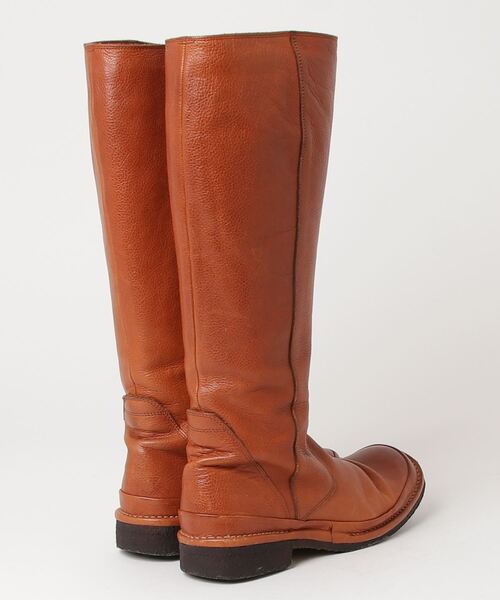 「SAYA」 ロングブーツ 23cm ブラウン レディース_画像2