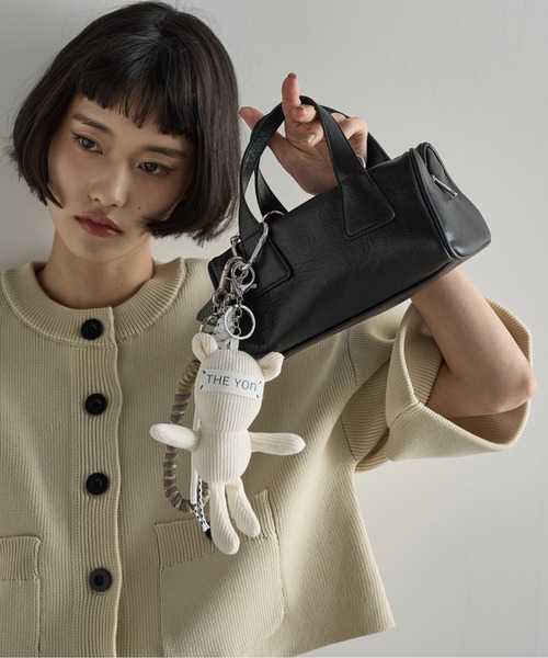 THE Yon ボストンバッグ リセスドデザインミニボストントート