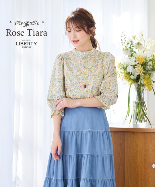 Rose Tiara（ローズティアラ） ブラウス シャツ 夏 Rose Tiara with