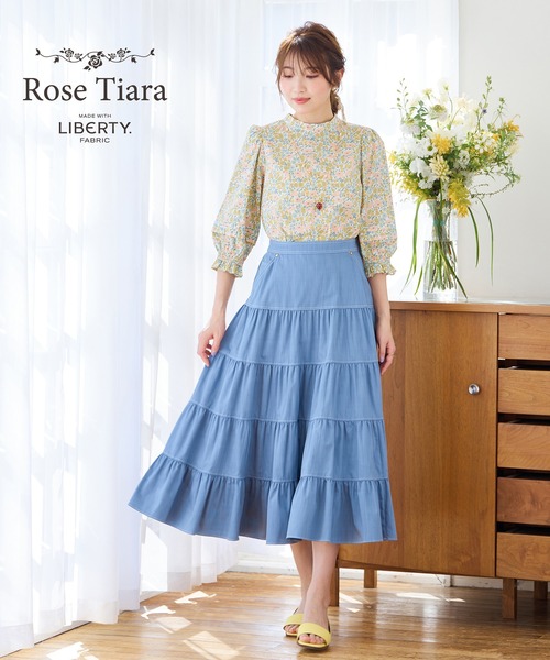 Rose Tiara（ローズティアラ） ブラウス シャツ 夏 Rose Tiara with