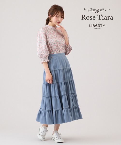 Rose Tiara（ローズティアラ） ブラウス シャツ 夏 Rose Tiara with