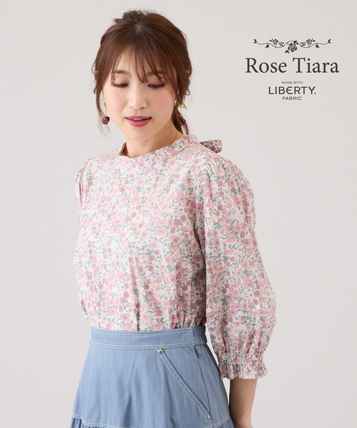 Rose Tiara（ローズティアラ） ブラウス シャツ 夏 Rose Tiara with