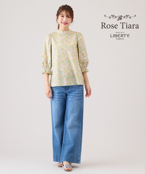 Rose Tiara（ローズティアラ） ブラウス シャツ 夏 Rose Tiara with