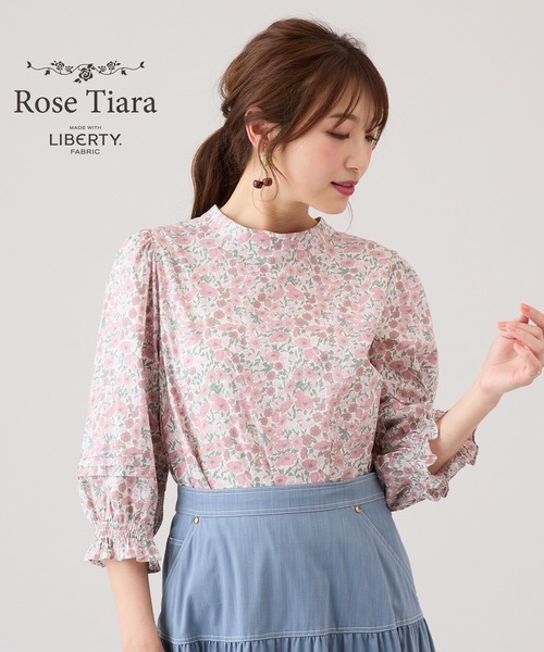Rose Tiara（ローズティアラ） ブラウス シャツ 夏 Rose Tiara with