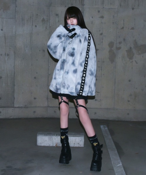 REFLEM（レフレム） ジップアップブルゾン FREE ブルー レディース