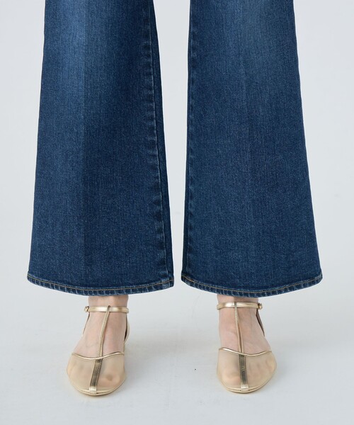 MACPHEE ジーンズ デニム デニムパンツ ストレッチデニム フレア