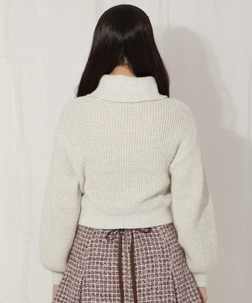 「WILLSELECTION」 タートルネックニット FREE ラベンダー レディース_画像4