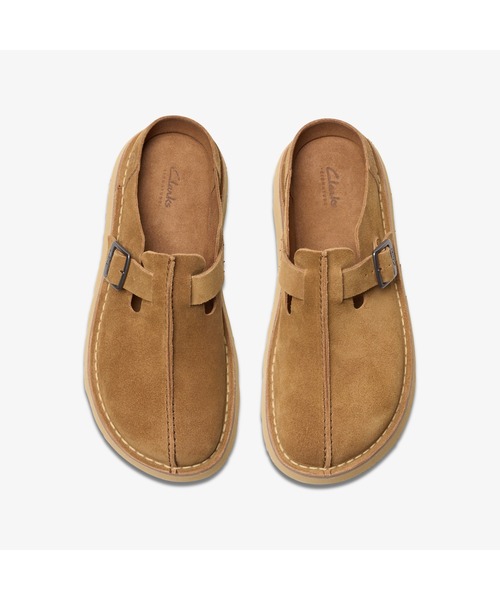 Clarks サンダル Solsbury Mule / ソルスブリーミュール（コーラ